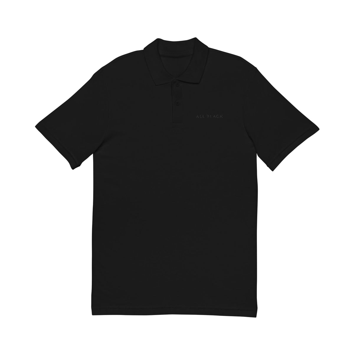All Black Apparel — The Polo