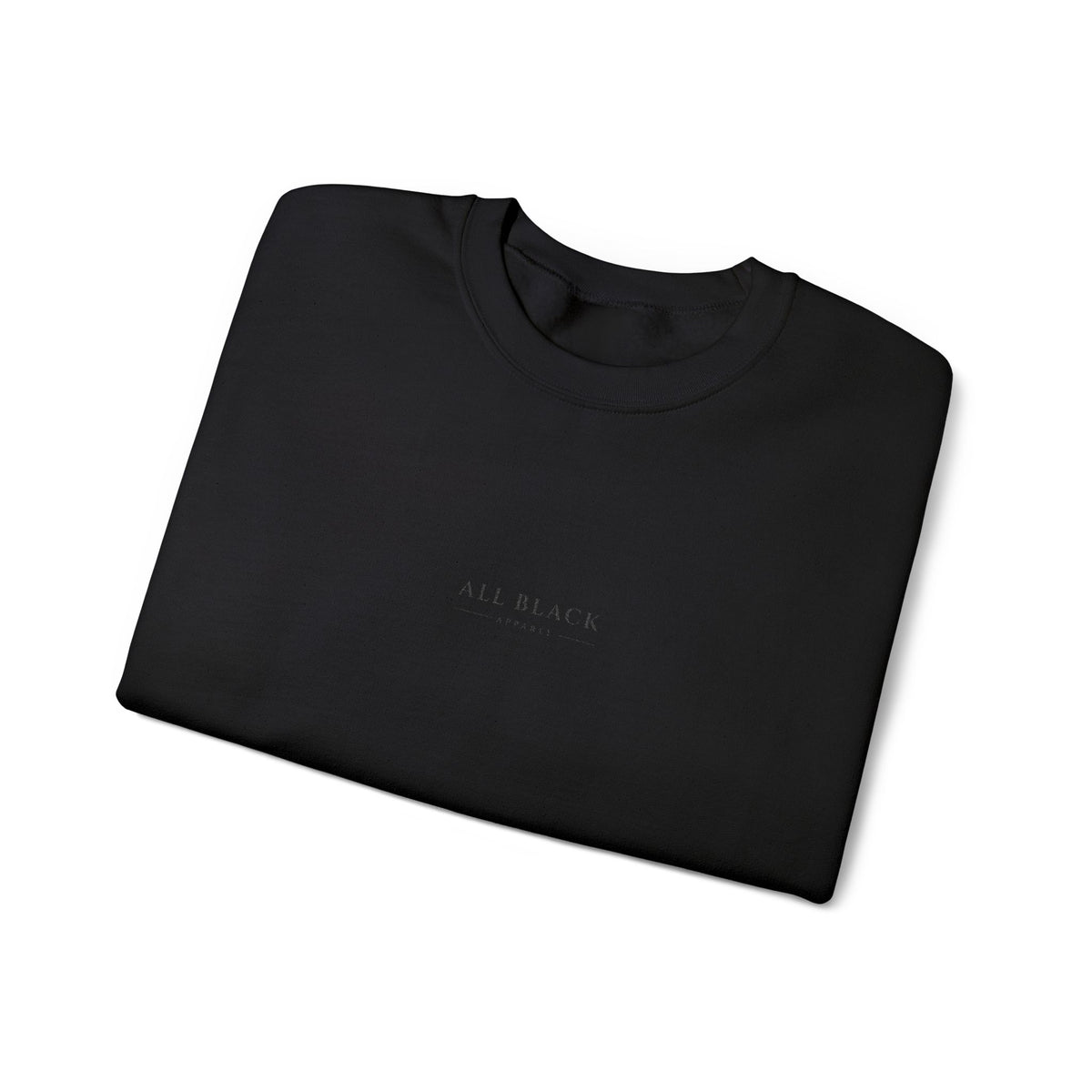 All Black Apparel — The Crewneck