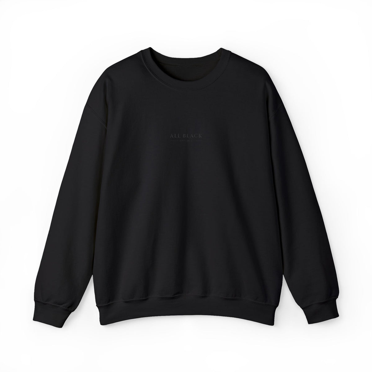 All Black Apparel — The Crewneck